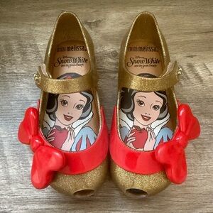 Mini Melissa Snow White Jelly Shoes